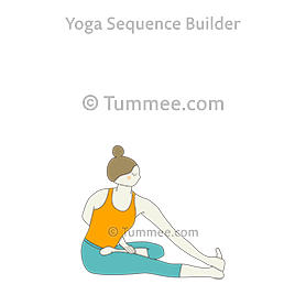 Vakrasana Yoga (Twisted Pose) | Yoga Sequences, Benefits ...
